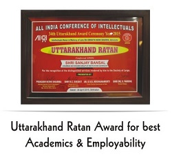 Uttarakhand ratan Award