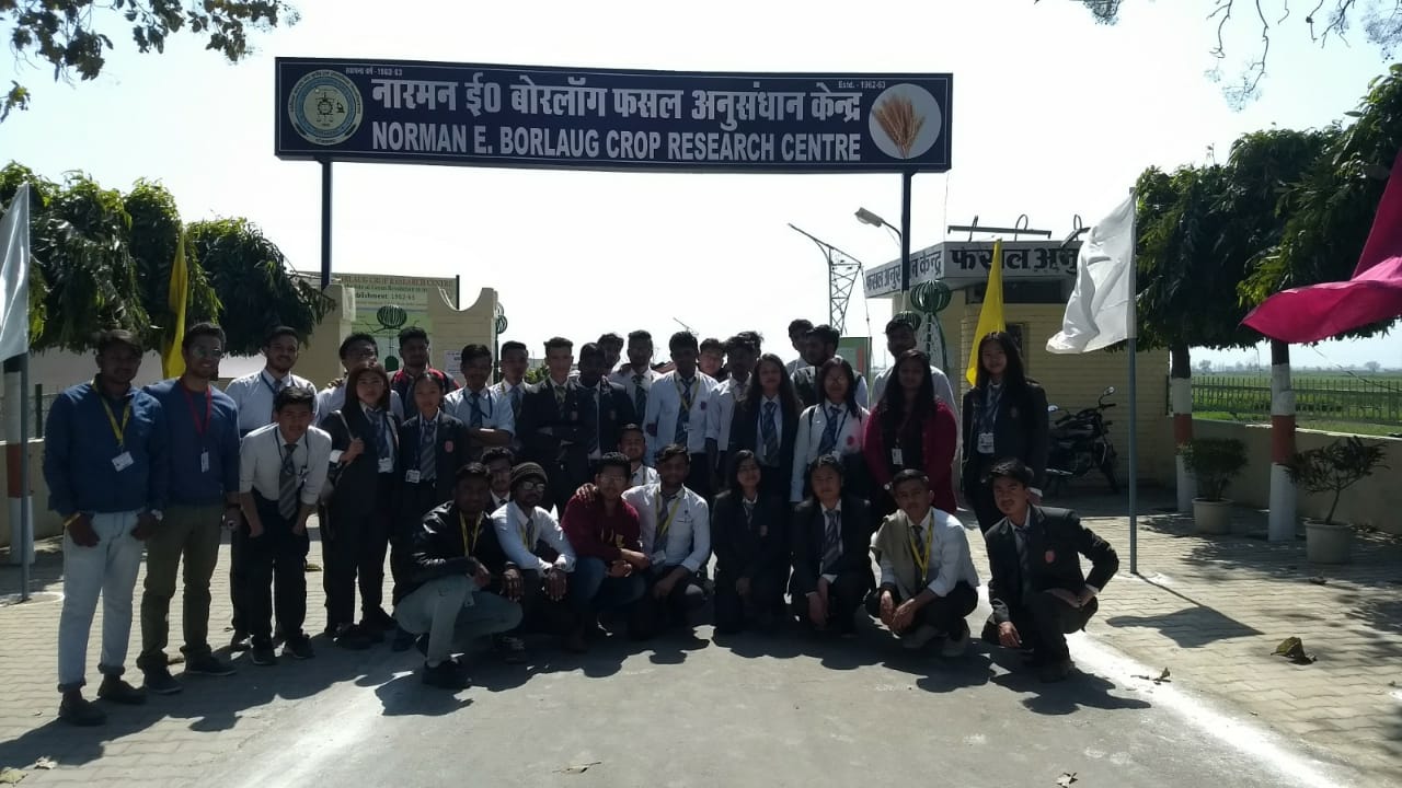 Educational tour to kisan mela, Pantnagar by Department of Agriculture