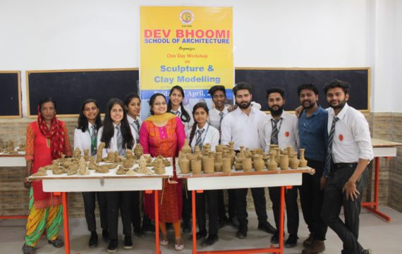 Sculpture and Clay Modelling Workshop by Department of Architecture