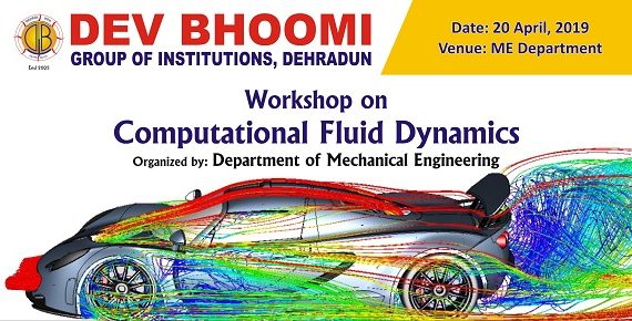 Workshop on Computational fluid Dynamics by Department of Mechanical Engineering