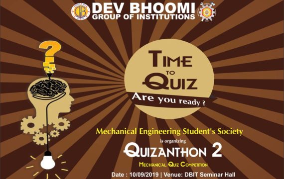 Quizanthon-II – Department of Mechanical engineering