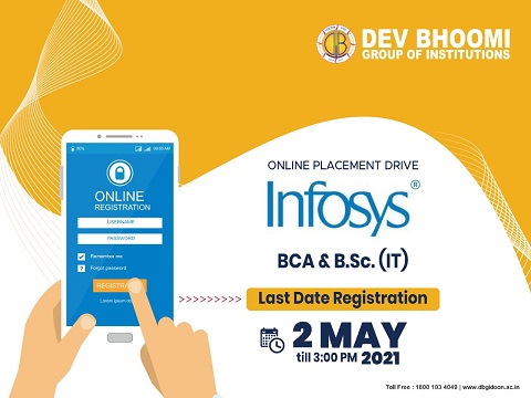 Placement Drive of  Infosys